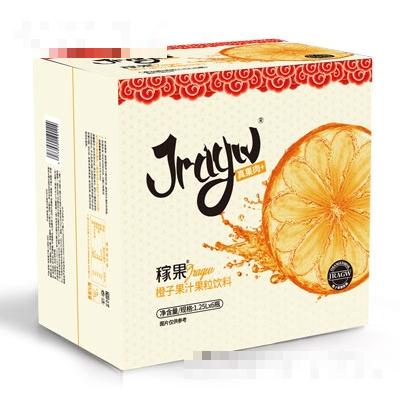 稼果橙子果汁果粒飲料1.25LX6