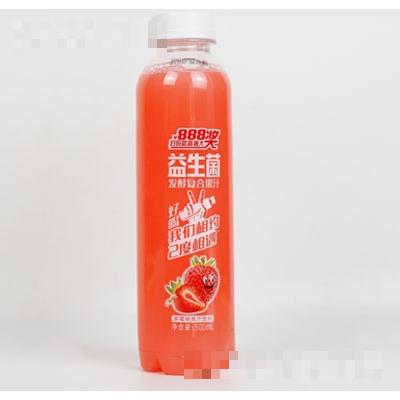 威明益生菌發酵草莓味果汁飲料500ml