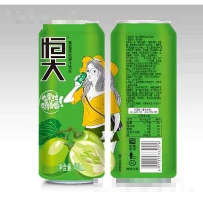 恒大葡萄果粒果汁490ml