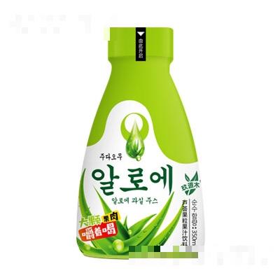 玖道木蘆薈果粒果汁飲料350ml