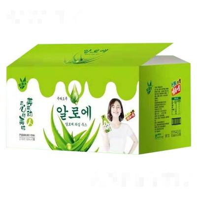 玖道木蘆薈果粒果汁飲料350mlX12瓶