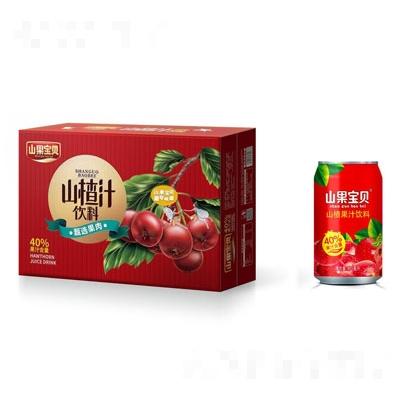 山果寶貝山楂果汁飲料
