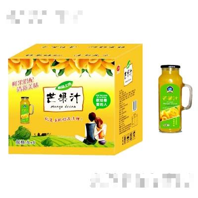 匯甜芒果汁1LX6