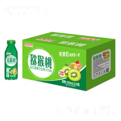 搖搖潮飲獼猴桃益生菌復合果汁450mlX15瓶