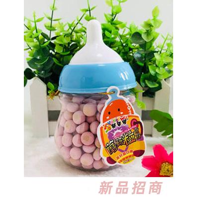顏色屋蘑菇粒蛋酥奶瓶金針菇口味