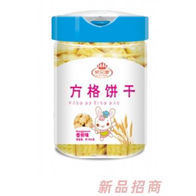 榮貝康香蕉味方格餅干