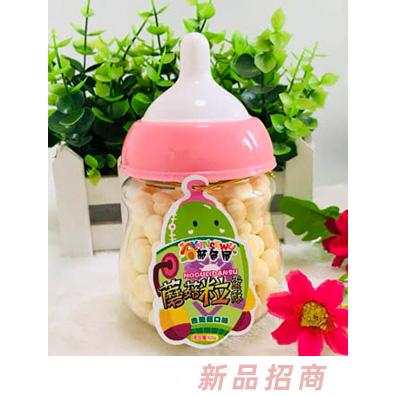 顏色屋蘑菇粒蛋酥奶瓶杏鮑菇口味