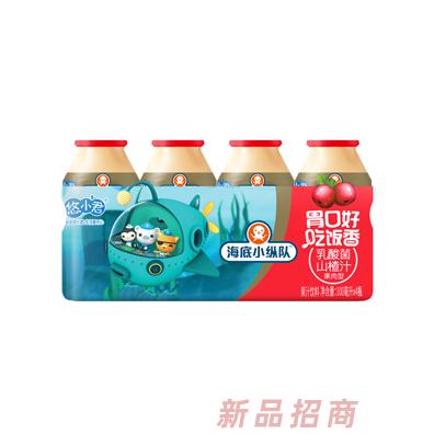 海底小縱隊乳酸菌山楂汁四連膜