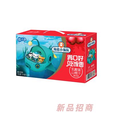 海底小縱隊(duì)乳酸菌山楂汁（果肉型）禮盒