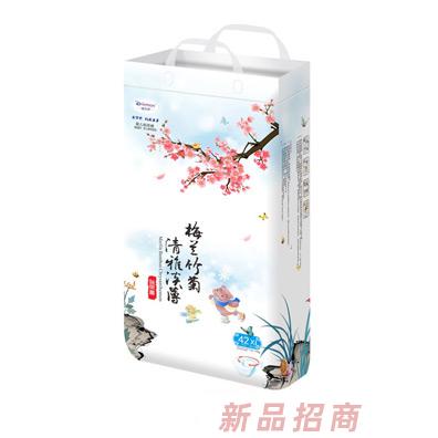 迪樂夢梅蘭竹菊紙尿褲XL42