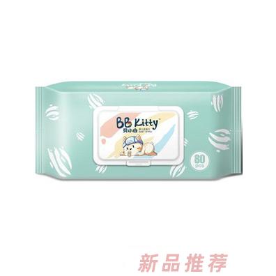 貝小白嬰兒柔濕巾80片
