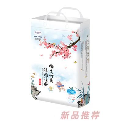 迪樂夢梅蘭竹菊紙尿褲M54