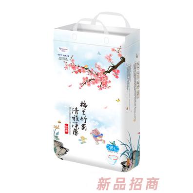 迪樂夢梅蘭竹菊紙尿褲L48