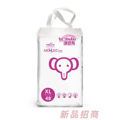 波巴布九柔川字芯紙尿褲XL48