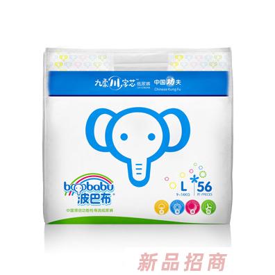 波巴布九柔川字芯紙尿褲L56