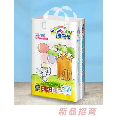 波巴布懸浮船型全芯體紙尿褲XL42