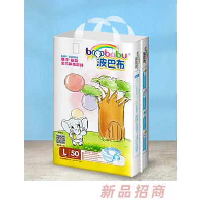 波巴布懸浮船型全芯體紙尿褲L50