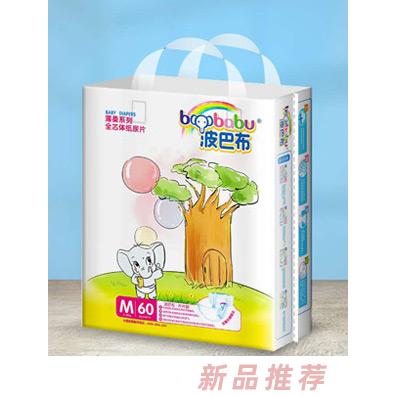 波巴布薄柔系列全芯體紙尿片M60