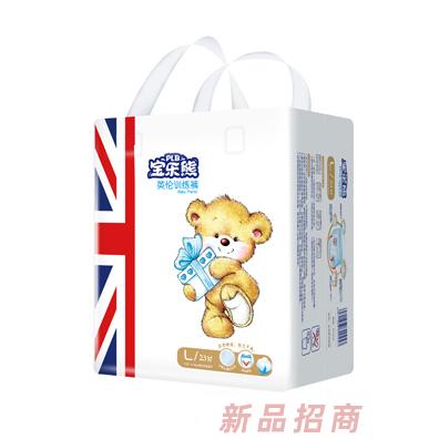 寶樂熊英倫訓練褲L23