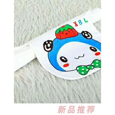 淘貝貓四層吸汗巾-蘑菇頭