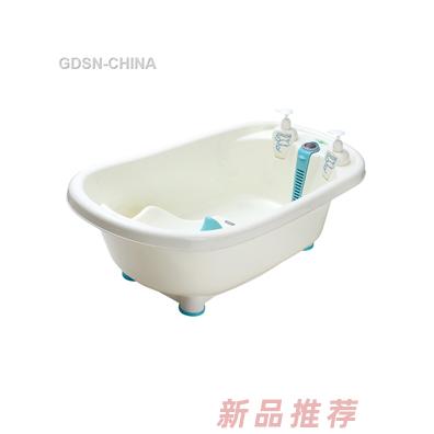青蛙嘟迪兒童智能感溫浴盆白色