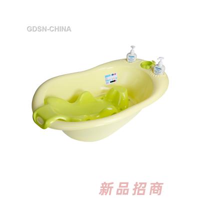 青蛙嘟迪大象兒童浴盆黃綠色