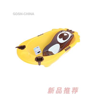 青蛙嘟迪QQ獅歡樂趣味浴盆黃色