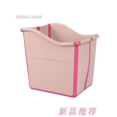 青蛙嘟迪折疊浴桶粉色