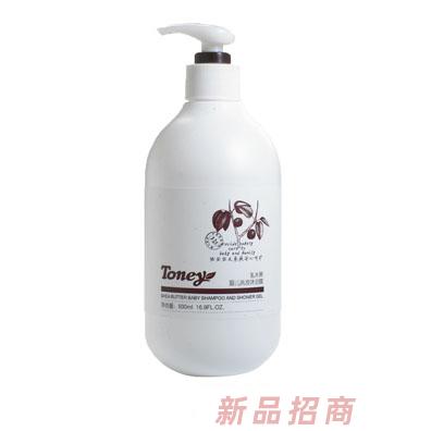 托尼乳木果嬰兒洗發(fā)沐浴露500ml
