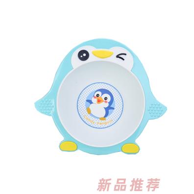 青蛙嘟迪可愛企鵝雙層保溫盆（綠色）