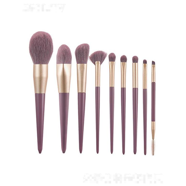 汕頭協睿小紫薯9支化妝刷套盒