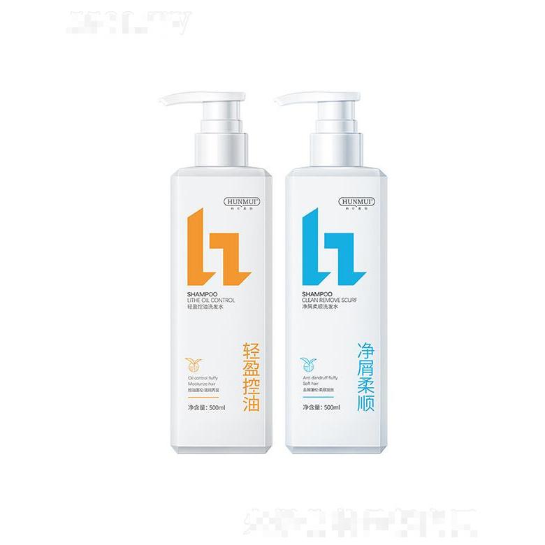 韓倫美羽洗發水套裝 500ml清潔發絲污垢頭皮屑及油脂