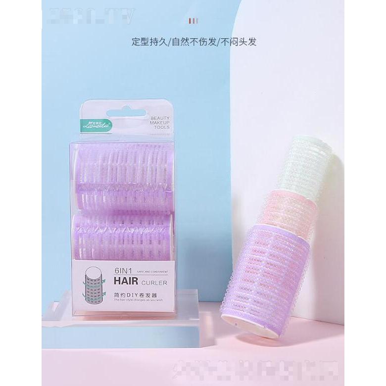 拉美拉 自粘卷發器 DIY卷發工具卷發棒