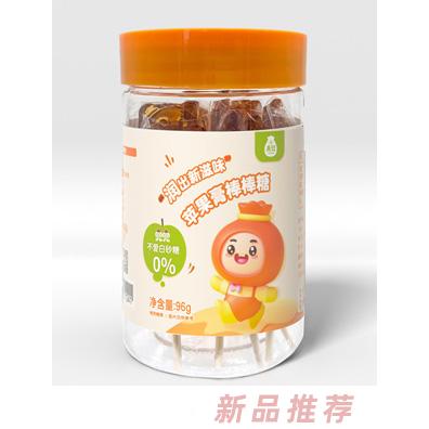 禾兜蘋果膏棒棒糖96g瓶裝