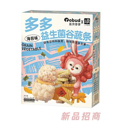 藍貝多多益生菌谷蔬條海苔味
