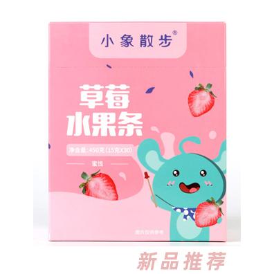 小象散步水果條葡萄獼猴桃蘋果胡蘿卜草莓多種果蔬口味果條