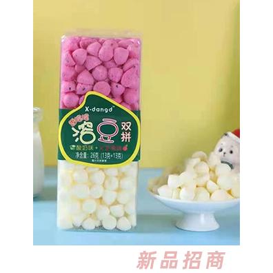 香噹噹溶豆雙拼-酸奶味+火龍果味