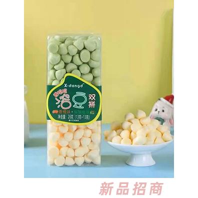 香噹噹溶豆雙拼-香橙味+獼猴桃味26克