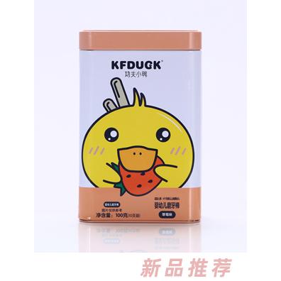 功夫小鴨嬰幼兒磨牙棒果蔬牛奶蘋果草莓味多種口味10g×10