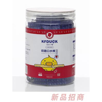 功夫小鴨奶酪口水棒牛奶香蕉草莓味兒童磨牙棒60g