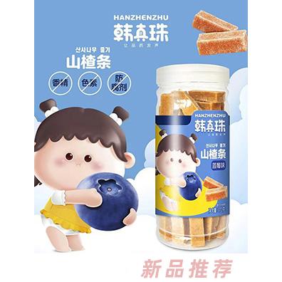 韓真珠山楂條山楂片170g罐兒童零食小吃果糕果丹皮酸酸甜甜
