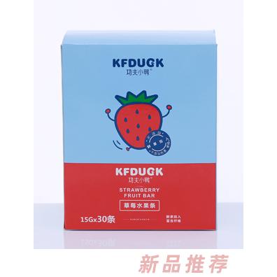 功夫小鴨草莓紅棗蘋果胡蘿卜葡萄香蕉橙子水果條15g×30條