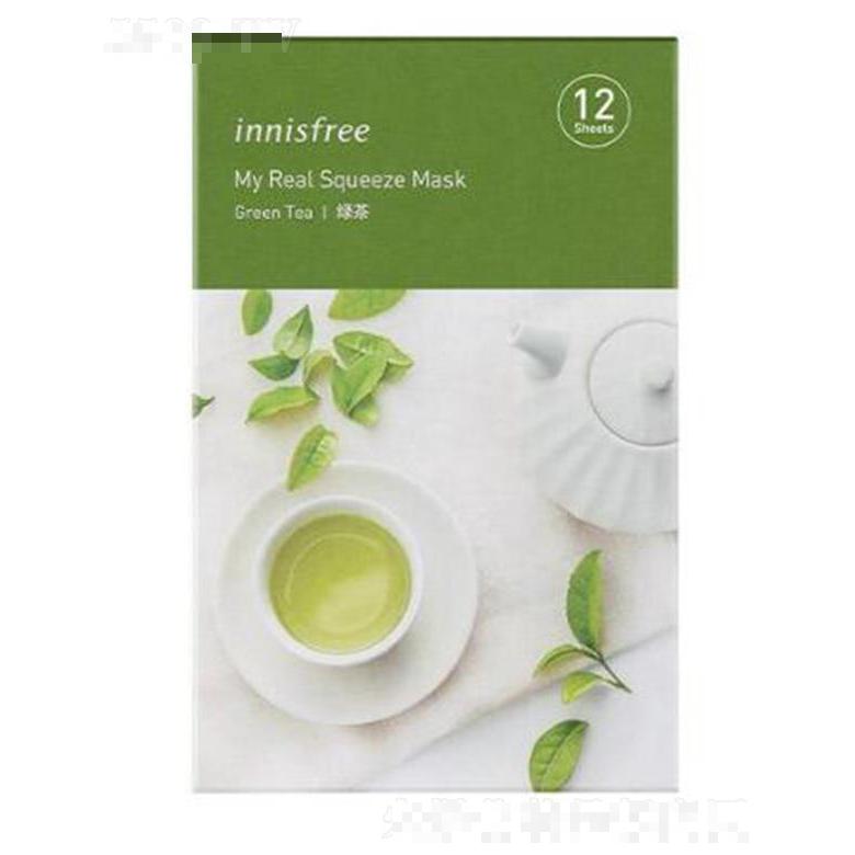 悅詩風吟新版悅享鮮萃面膜 綠茶 補水潤膚
