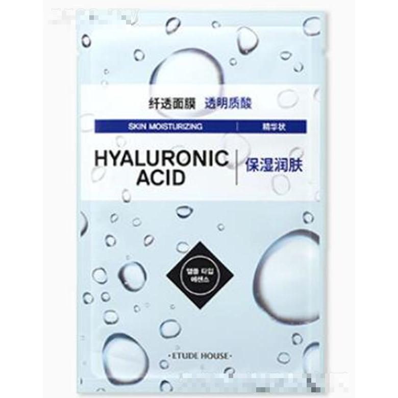 伊蒂之屋纖透舒潤面膜 透明質酸 輕薄無紡布