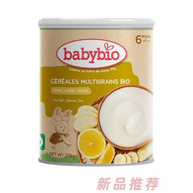伴寶樂有機嬰幼兒混合水果藜麥多谷米粉