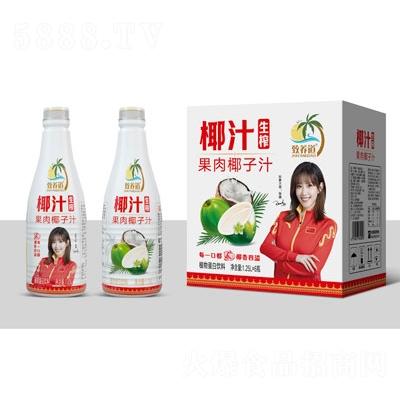 致養道生榨椰子汁植物蛋白飲料1.25LX6OEM代加工