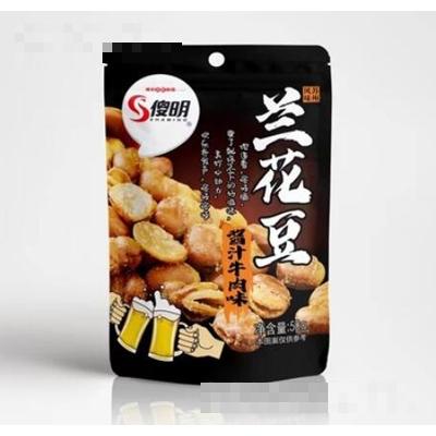 傻明蘭花豆50g堅(jiān)果炒貨休閑食品
