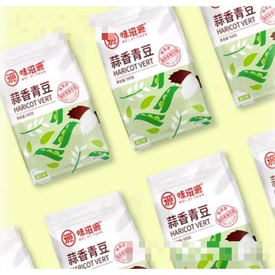 味滋源蒜香青豆青豆豌豆香辣味堅果干炒貨零食招商