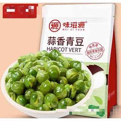 味滋源蒜香青豆青豆豌豆香辣味堅果干炒貨零食