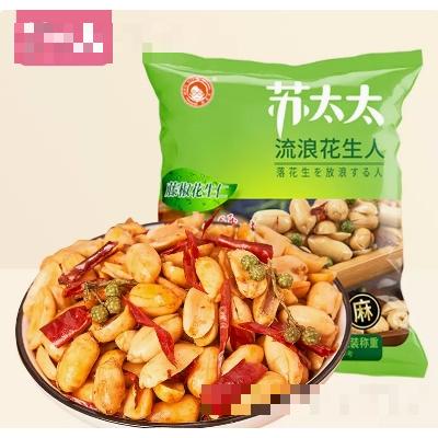 蘇太太花生米花生熟下酒菜休閑零食炒貨藤椒味1500g
